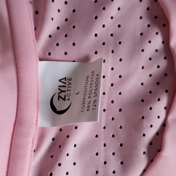 BNWT large Zyia Blossom Chill Tank, light pink - Picture 2 of 4